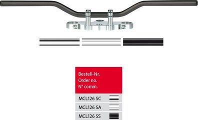 TRW Lenker "Superbike Comfort"Der sportliche Lenker für dyna