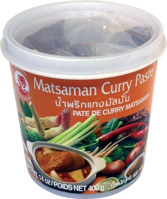 Cock Green Curry Paste 400 g Dose - grüne Currypaste für Thai Curry