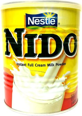 Nido Milch Pulver 400g Dose - Milchpulver, Vollmilchpulver Instant zum Anrühren