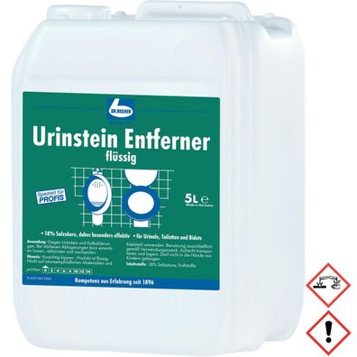 Dr. Becher Urinstein Entferner 5 L - gegen Urinstein & Kalk in Toilette, Urinal