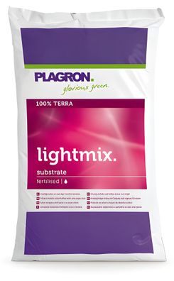 Plagron Light-Mix 50 L - leicht vorgedüngte Pflanzerde mit Perlite, Anzuchterde