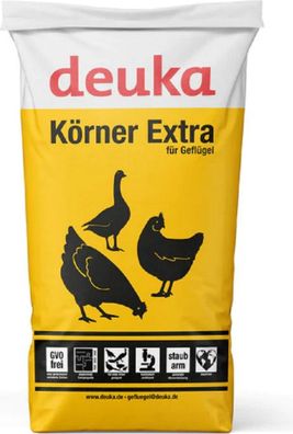 Deuka Körner Extra für Geflügel 25 kg - Hühnerfutter für Legehennen