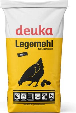 Deuka Legemehl für Legehennen 25 kg - Hühnerfutter, Alleinfutter Legefutter