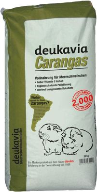 Deukavia Carangas 20 kg - Meerschweinchenfutter, Basisfutter für Meerschweinchen