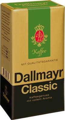 Dallmayr Classic gemahlener Kaffee 500 g - Filterkaffee, Kaffeepulver