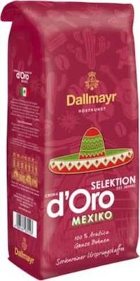 Dallmayr Crema d´Oro Selektion des Jahres Kaffeebohnen 1 kg - ganze Bohnen