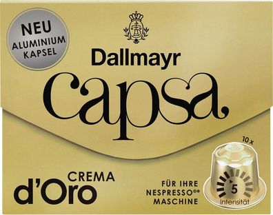 Dallmayr CAPSA Lungo Crema d'Oro 10 Caps