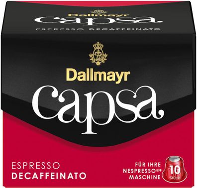 Dallmayr CAPSA Espresso Decaffeinato 10 Caps