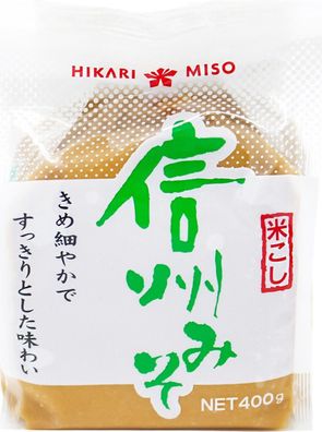 Hikari Miso Shinshu 400 g - japanische Misopaste für Misosuppe, Marinade, Ramen