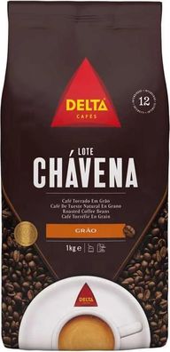 Delta Cafés Chávena ganze Bohnen 1 kg - Kaffeebohnen, Bohnenkaffee aus Portugal