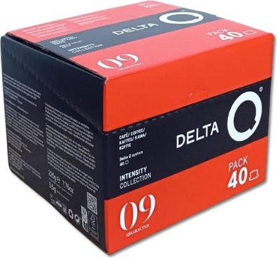 Delta Q 09 Qharacter 40 Kapseln - Kaffeekapseln Espresso für Delta Q Maschine
