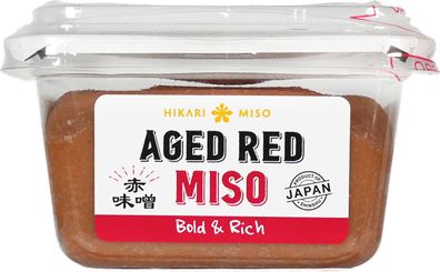 Hikari Aged Red Miso 300 g - gereifte rote Misopaste für Misosuppe