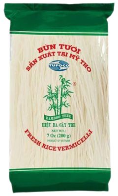 Bamboo Tree Fine Rice Vermicelli 200g - feine Reisnudeln, Reisfadennudeln Asia