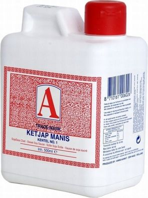 A Trade Mark Ketjap Manis 500 ml - süße Sojasauce, indonesische Kecap Manis