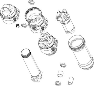 Rockshox Tuning-Kit für Vivid