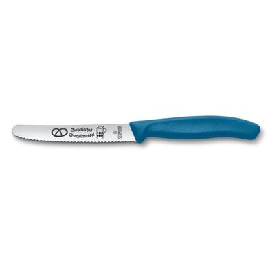 Swiss Classic, Tomaten & Tafelmesser, 11cm, Welle, blau(Brotzeit)