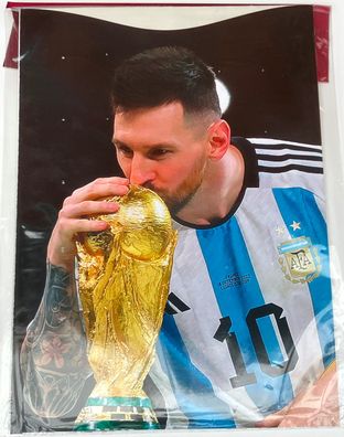 Panini FIFA World Cup Qatar 2022 Argentina Winner Complete Set Lionel Messi NEU!