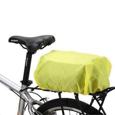 Universelle Regenhülle mit Gummiband für Fahrradtasche/Rucksack, grün