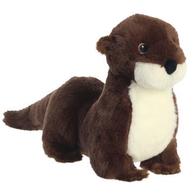 Aurora, 35016, Eco Nation River Otter, 34cm, Eco-Friendly Plüschtier, Braun