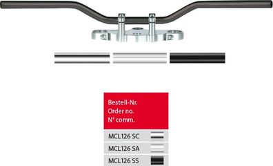 TRW Lenker "Superbike Comfort"Der sportliche Lenker für dyna