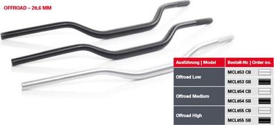 TRW Lenker "Offroad"Enduro Lenker für dynamisches Fahren. De