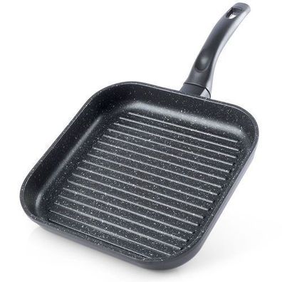 GRANDE quadratische Granit-Grillpfanne 26x26 cm