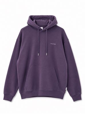 MAZINE Hoodie Back Print sweet grape/mountains