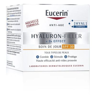 Hyaluron-Filler 3X Effect SPF30 Gesichtscreme mit Hyaluronsäure 50ml