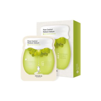 Frudia Maske zur Porenbekämpfung mit grünen Trauben 20 ml