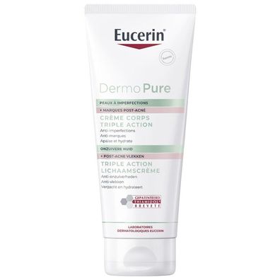 Eucerin Dermopure Körpercreme Triple Action Tube 200 ml