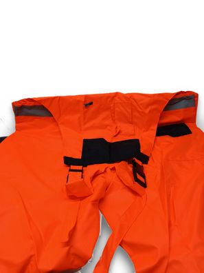 Portwest Warnschutz Kontrast Latzhose ungeféttert 4XL Orange Marine