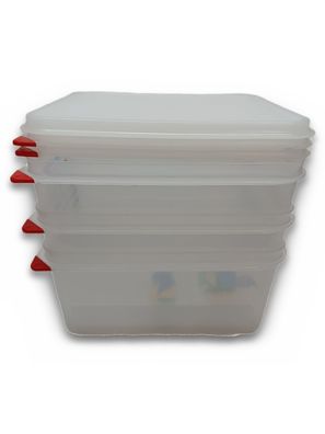 Araven Lebensmittelbehälter GN 1/2 10 L mit Deckel luftdicht 3er Set
