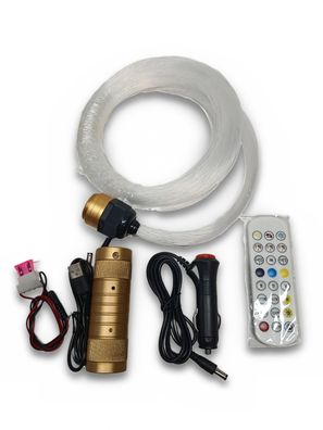 Sternenhimmel Glasfaser Licht Auto 200pcs 2m RGBW Bluetooth App