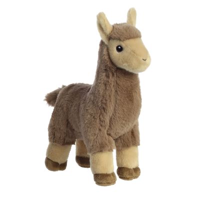 Aurora, 35038, Eco Nation Llama Tan, 27,9 cm, Plüschtier, Braun