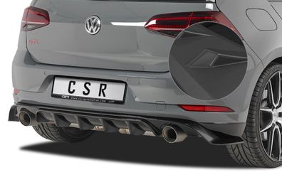 CSR Diffusor | Heckansatz mit ABE für VW Golf 7 TCR HA232