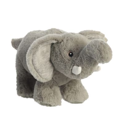 Aurora World Aurora, 35002, Eco Nation, Elefant, 25cm, Plüschtier, Grau