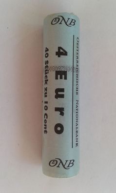 Rolle 10 cent 2002 Österreich 10 cent Rolle 2002 Österreich Kursmünze - NEU