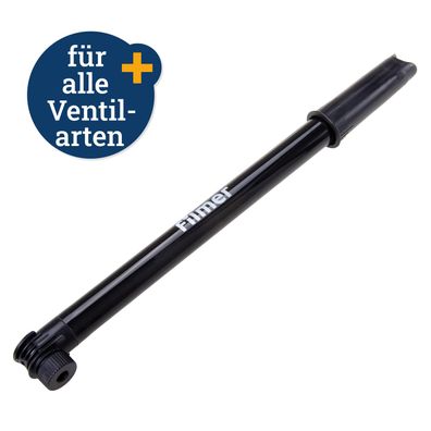 Fahrrad Luftpumpe alle Ventile 350 Rahmen Pumpe Fahrradzubehör Filmer 45124
