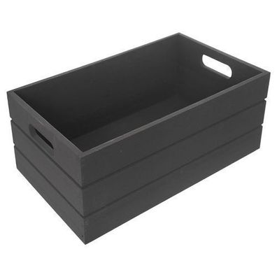Aufbewahrungsbox aus Holz, 31 x 21 x 13 cm