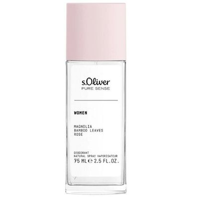 S. OLIVER Pure Sense Women DEO Glas 75ml