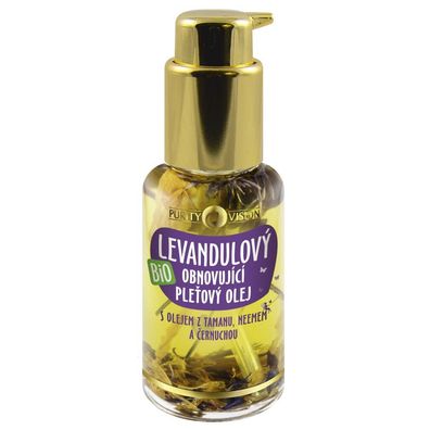 Purity Vision Organic Lavender Deep Renewing Haut Oil Volume 45 ml