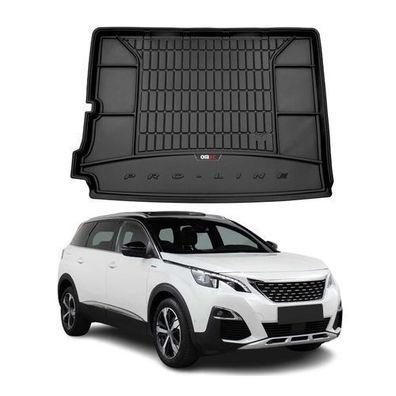 OMAC Gummi Kofferraumwanne für Peugeot 5008 2017-2025 TPE Laderaumwanne Schwarz