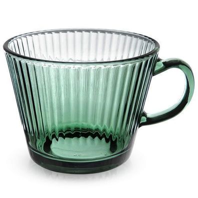 Grünes VERDE Kaffee- und Teeglas 420 ml
