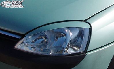 RDX Scheinwerferblenden für OPEL Corsa C Böser Blick