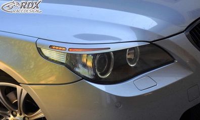 RDX Scheinwerferblenden für BMW 5er E60 / E61 -2007 Böser Blick