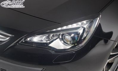 RDX Scheinwerferblenden für OPEL Astra J GTC & Cascada Böser Blick