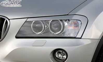 RDX Scheinwerferblenden für BMW X3 (F25 / 2010 + ) Böser Blick