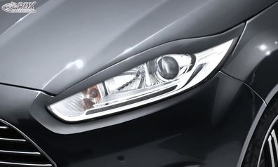 RDX Scheinwerferblenden für FORD Fiesta MK7 JA8 JR8 (2012 + ) Böser Blick