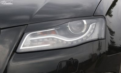RDX Scheinwerferblenden für AUDI A4 B8, B81, 8K (2008-2011) Böser Blick