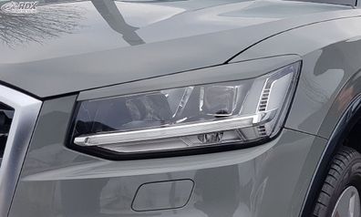 RDX Scheinwerferblenden für AUDI Q2 GA (2016 + ) Böser Blick